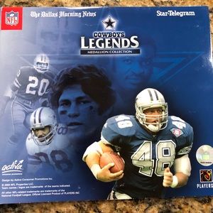 Complete collection of Dallas Cowboy Medallions